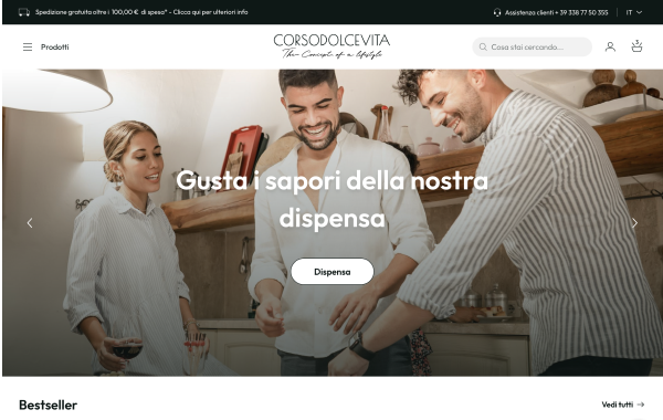 Corso Dolce Vita - Ecommerce del lifestyle italiano